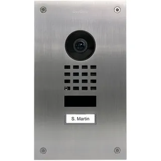 DoorBird Türsprechanlage D1101UV Edelstahl V2A, gebürstet