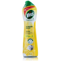 Viss Viss Cleanboost Scheuer-Milch Citrus 500ml – Gegen Fett und Schmutz (1 Allzweckreiniger