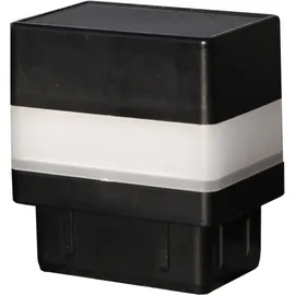 Floraworld Pfostenkappe 6,5 x 7,1 cm Schwarz/Kunststoff