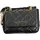 Valentino Ocarina Flap Bag Kunstleder Black/Gold