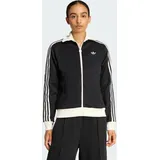 adidas CLASSIC TRACK TOP - Off White / Black - 2XS