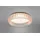 Trio Monte 1 LED Deckenleuchte 60 cm Holz Kunststoff weiß