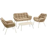 Hesperide Paopao Beige 4-Sitzer