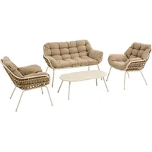Hesperide Paopao Beige 4-Sitzer