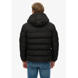 Superdry Hooded Sports Puffer Jacke schwarz XL
