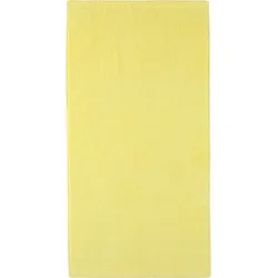 Lifestyle Sport Handtuch 70 x 140 cm glatt zitronengelb