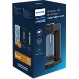 Philips ADD4901BK/10 schwarz + PET-Flasche + Zylinder