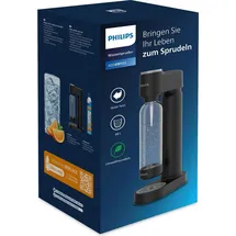 Philips ADD4901BK/10 schwarz + PET-Flasche + Zylinder