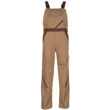 Planam Highline Latzhose khaki braun zink Modell 2334