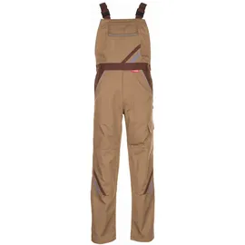 Planam Highline Latzhose khaki braun zink Modell 2334