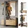 Vicco Garderobe Porto 120 x 192 cm Braun