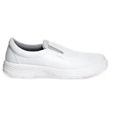 Abeba Halbschuh 711132 - X-Light Glattleder weiß, 38 EU
