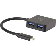 Renkforce RF-3754006 USB-Hub 4 Port USB-A USB 3.0 5 GBit/s Schwarz