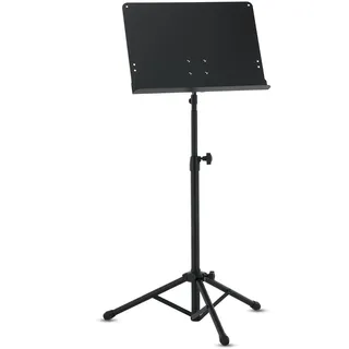Gewa BSX 900752 Orchesterpult (Höhe 68 x 118 cm, Pultplatte 48,5 x 34 cm) schwarz