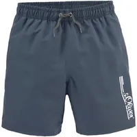 S.Oliver Badeshorts für Kinder, BLAU|aquamarin 122/128, cm 7-8J