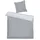 Tom Tailor FINE STRIPES Grau 200 x 220 cm + 2 x 80 x 80 cm