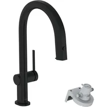 Hansgrohe Aqittura M91 Einhebelmischer Schwarz