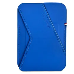 Decoded Silicone MagSafe Card Stand Sleeve Galactic Blue