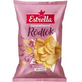 Estrella Rödlök Schwedische Riffelchips Rote Zwiebel Chips Kartoffelchips 275 g