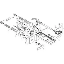 Hansgrohe MyEdition Waschtischmischer Brushed Bronze