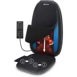 COMFIER Shiatsu Massagesitzauflage, Rückenmassagegerät mit Wärme & Vibrationsfunktion, Entspannung für Nacken, Schulter und Rücken, Massagematte für Zuhause und Büro, Geschenk für Männer und Frauen