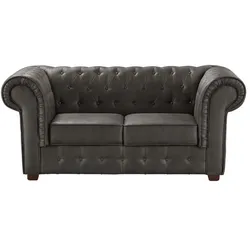 Sofa   Chester ¦ grau ¦ Maße (cm): B: 175 H: 77 T: 94