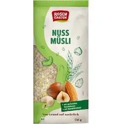 Rosengarten Nuss Müsli bio 750g