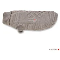Wolters Strickpullover Tristan Hundepullover grau 30 cm