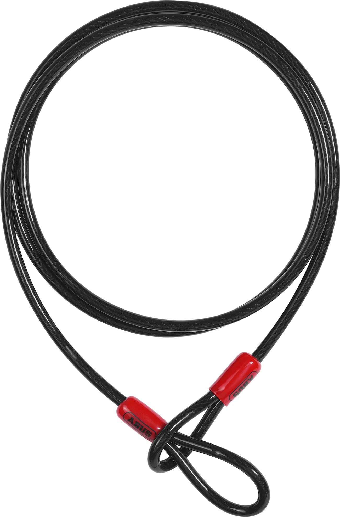 Abus Cobra, câble en acier - Noir - 8 mm / 200 cm