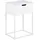 VCM Nachtschrank Mike 40 x 30 x 62 cm Weiß