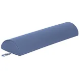 Sport-Tec Halbrolle Lagerungsrolle Lagerungskissen mit Kunstlederbezug 60x15x7,5 cm,