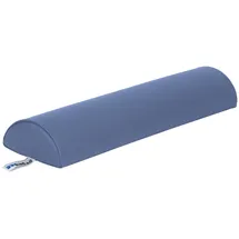 Sport-Tec Halbrolle Lagerungsrolle Lagerungskissen mit Kunstlederbezug 60x15x7,5 cm,