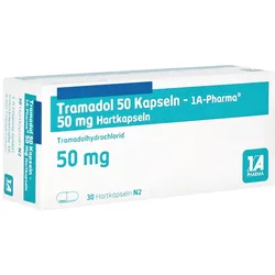 Tramadol 50 Kapseln-1a Pharma 30 St