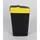 Heidrun Schwingdeckeleimer 35 l Schwarz