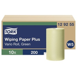 Tork Industrie-Wischtücher grün 2-lagig 23x28 cm (10x200 Blatt) grün, 23 cm