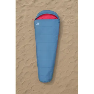 NORDKAMM Sommerschlafsack POLLUX ultraleicht blau 210 x 80 x 50 cm Schlafsack Camping NEU