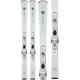 Rossignol Nova 6 Ski Set All Mountain Damen Weiß 149 cm