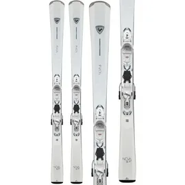 Rossignol Nova 6 Ski Set All Mountain Damen Weiß 149 cm