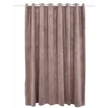 vidaXL Verdunkelungsvorhang mit Metallösen Samt Antik-Rosa 290x245 cm