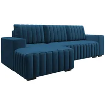 Mirjan24 Ecksofa Blau,