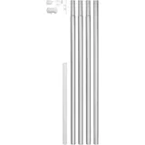 GAH Alberts Fahnenmast Zylindrische Form Aluminium zum Einbetonieren Ø 5 cm x 620 cm