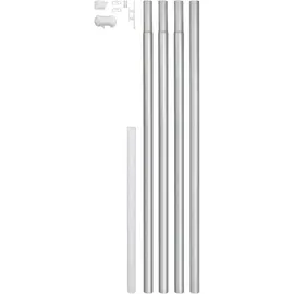 GAH Alberts Fahnenmast Zylindrische Form Aluminium zum Einbetonieren Ø 5 cm x 620 cm