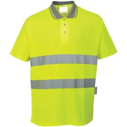 Warnschutz Polo-Shirt "S171" Komfort - XXL - gelb