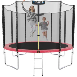 310 cm inkl. Sicherheitsnetz und Leiter Pink