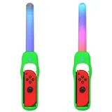 maxx tech Dance 'n' Play Kit Controller Grün für Nintendo Switch