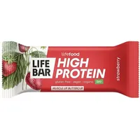 Lifefood High Protein Riegel Erdbeere 40 g