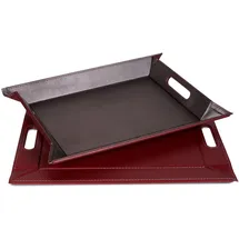 Freeform Wendetablett, 45x35cm, Anthrazit metallic/burgund
