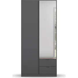 Rauch Drehtürenschrank »StyleUp«, Typ Monochrome mit eleganten, langen Griffstangen in Schrankfarbe