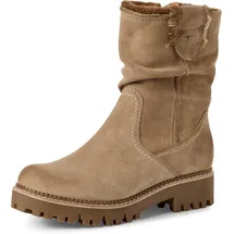 TAMARIS Damen Stiefel Leder beige 40