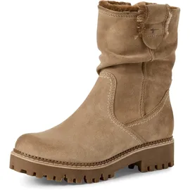 TAMARIS Damen Stiefel Leder beige 40